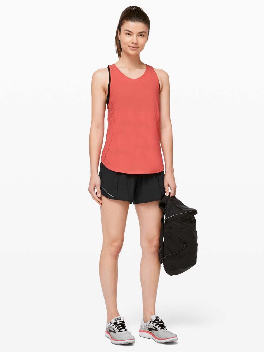 Lululemon Black Hotty Hot Short Size 8